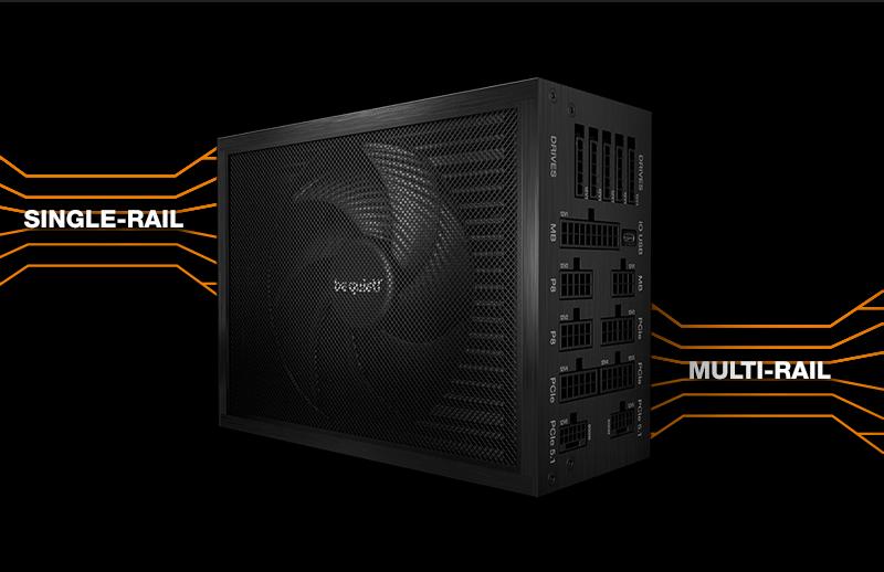Refroidissement Silent Wings de la be quiet! Dark Power Pro 14 IO 1300W