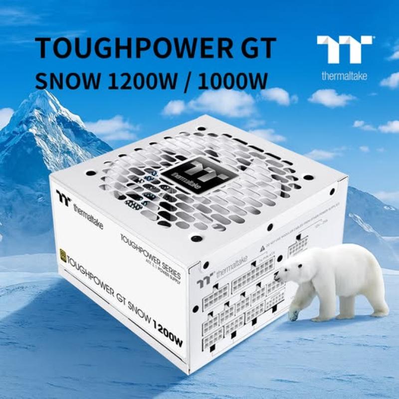 Alimentation Thermaltake Toughpower GT Snow 1200W blanche