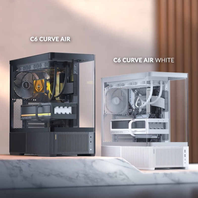 Vue panoramique Antec C6 Curve Air