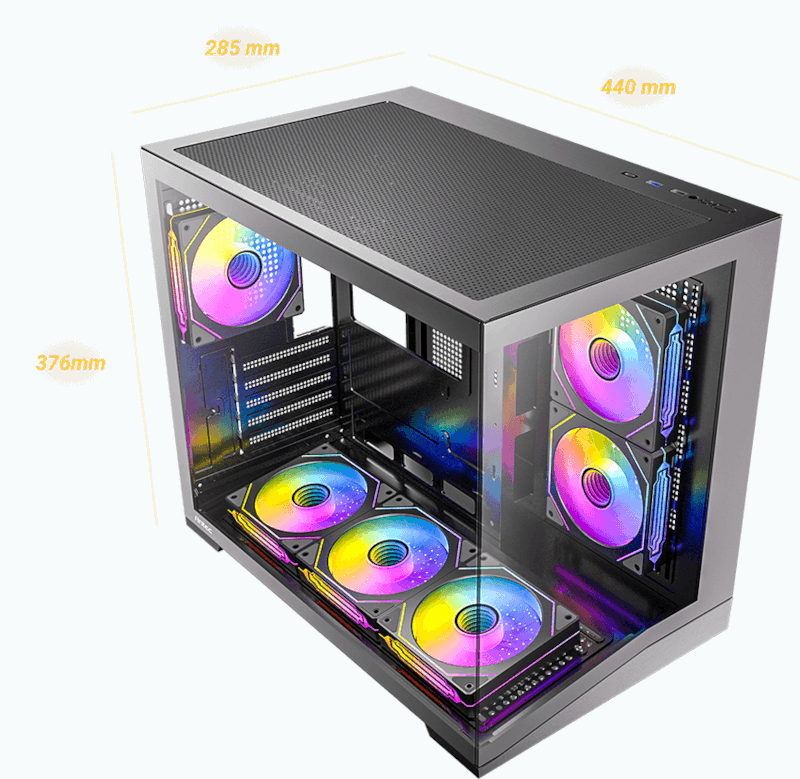 Refroidissement du boîtier Antec CX M3 ARGB