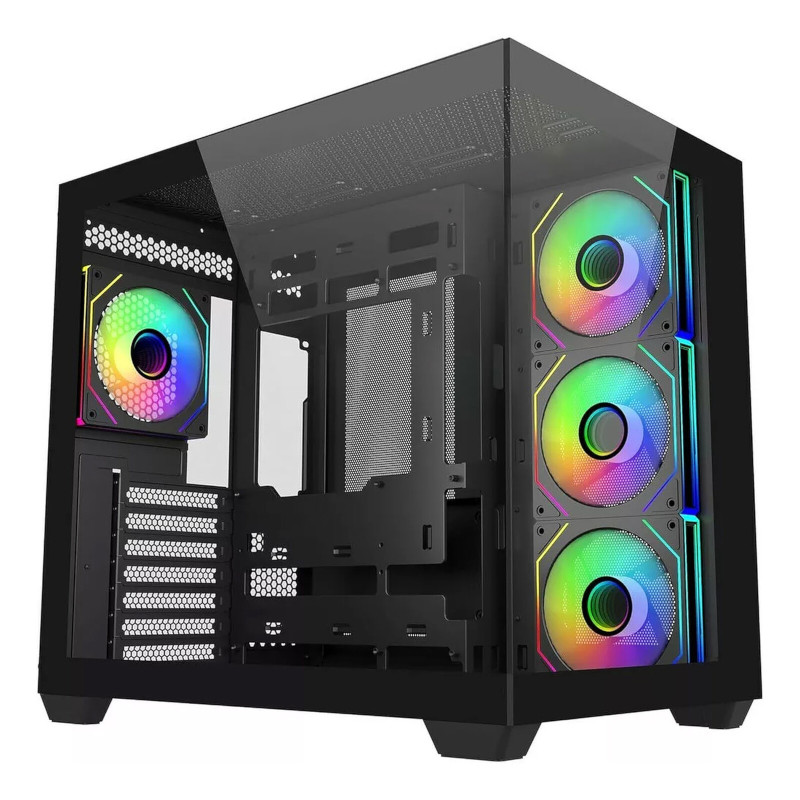 Panneaux verre trempé Cooler Master Elite 681