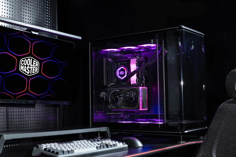 Structure panoramique verre trempé Cooler Master MasterFrame 360 Panorama