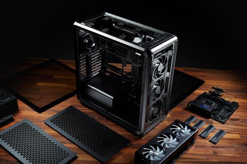 Boîtier moyen tour avec verre trempé MasterFrame 600