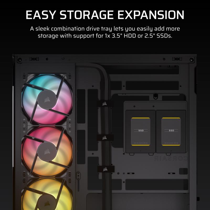 Système de refroidissement du Corsair 2800X RS-R ARGB