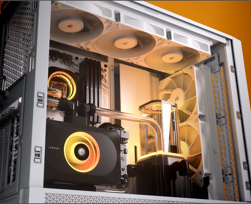 Corsair Frame 4000D RS ARGB - Blanc