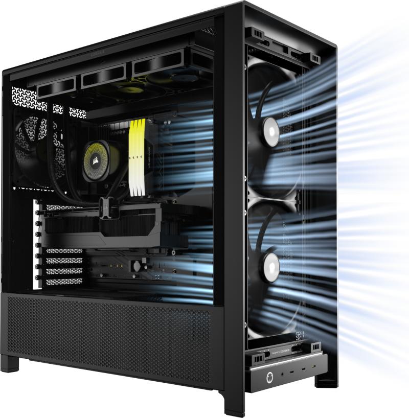 Système de refroidissement du Corsair FRAME 5000D Wood RS