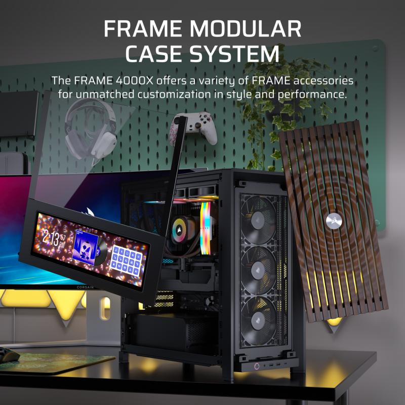 Corsair FRAME 4000X airflow ventilation RGB