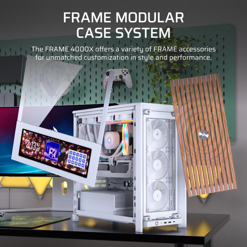 Corsair FRAME 4000X airflow ventilation RGB