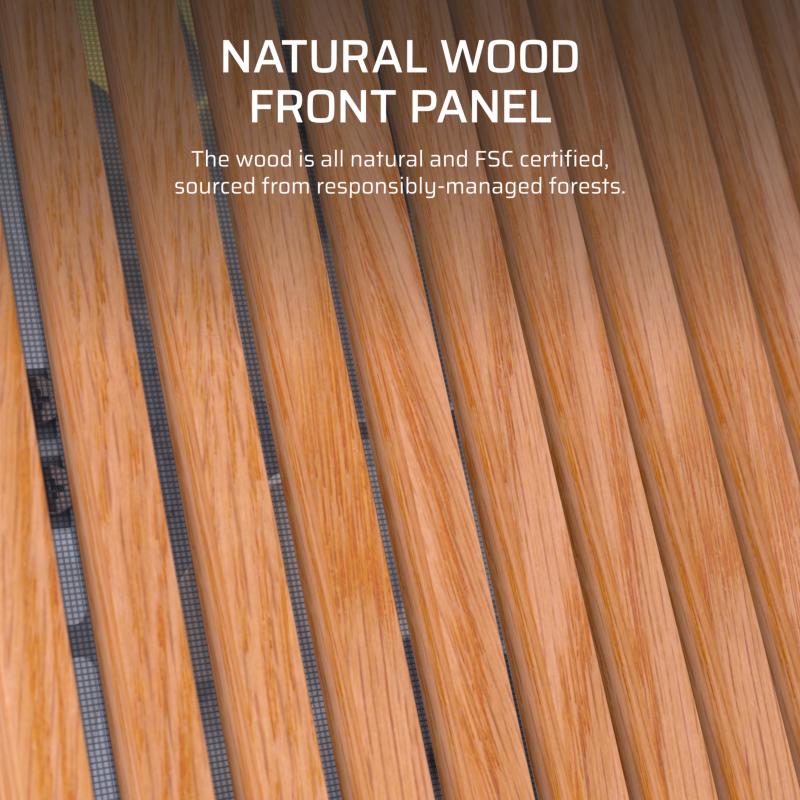 façade bois Corsair Frame 4000D RS Wood