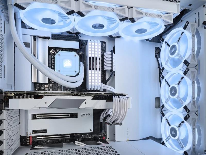 Éclairage RGB du Corsair iCUE 5000X RGB QL Edition