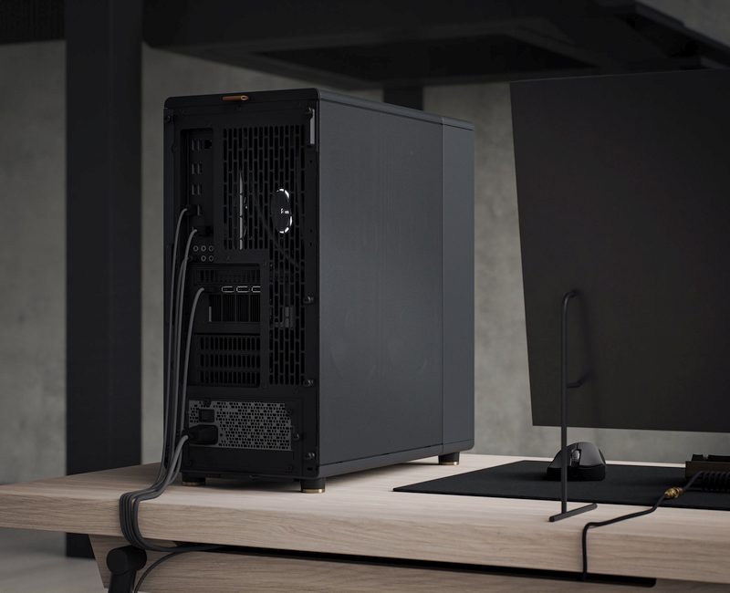 Façade bois Fractal Design North Mesh - noir