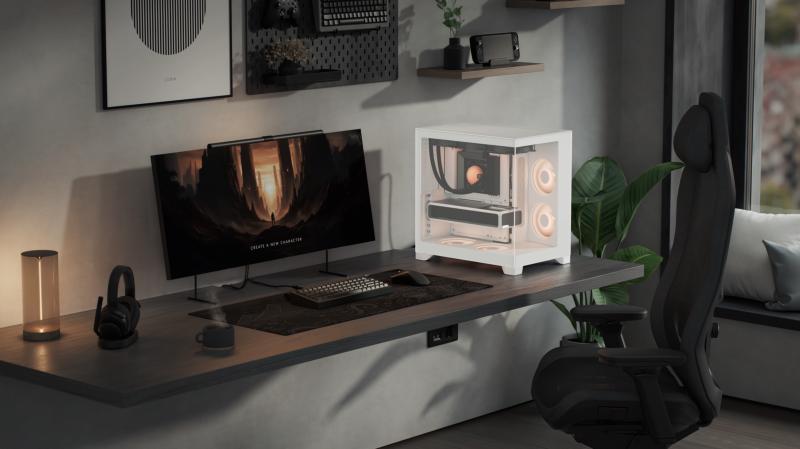 Boîtier Fractal Design Pop 2 Vision RGB espace composants grande carte graphique
