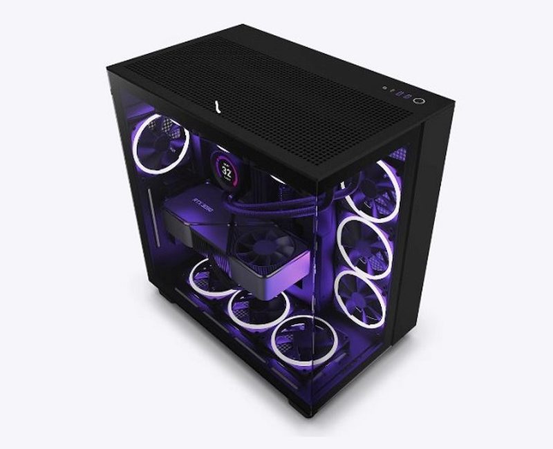 NZXT H9 Flow - Noir