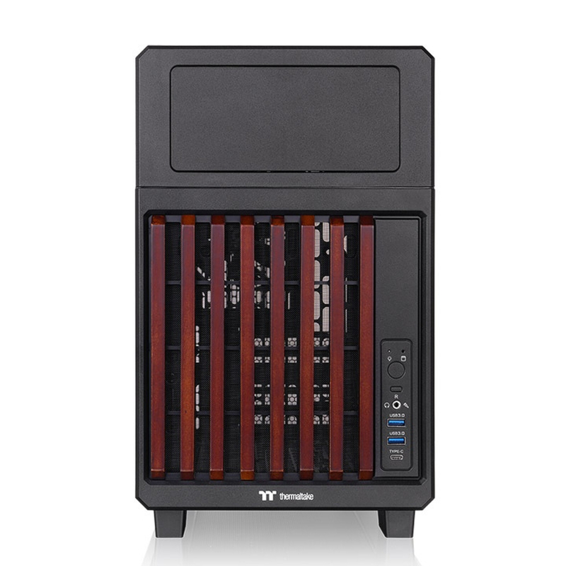 Thermaltake TR200 WS avec façade bois et panneaux amovibles