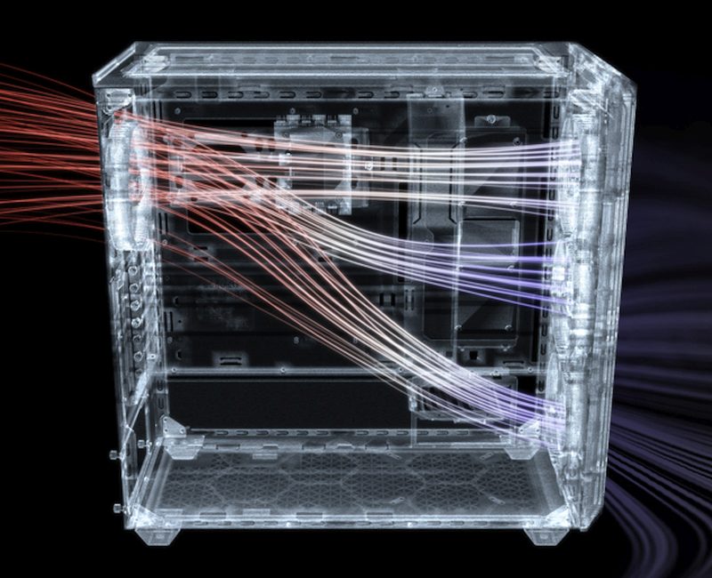 be quiet! Shadow Base 800 FX - Noir - Vue latérale