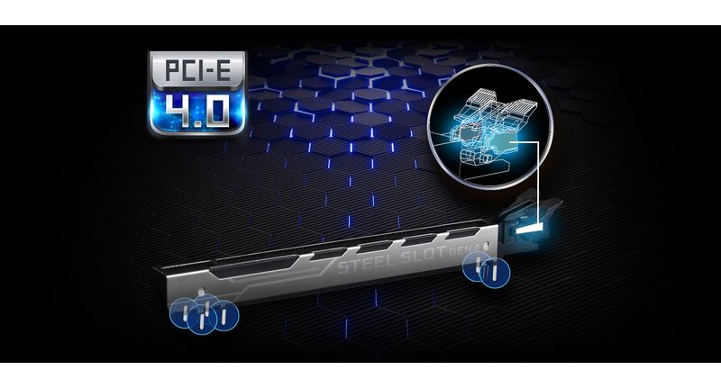Refroidissement et RGB de la carte mère ASRock B550 Rock WiFi