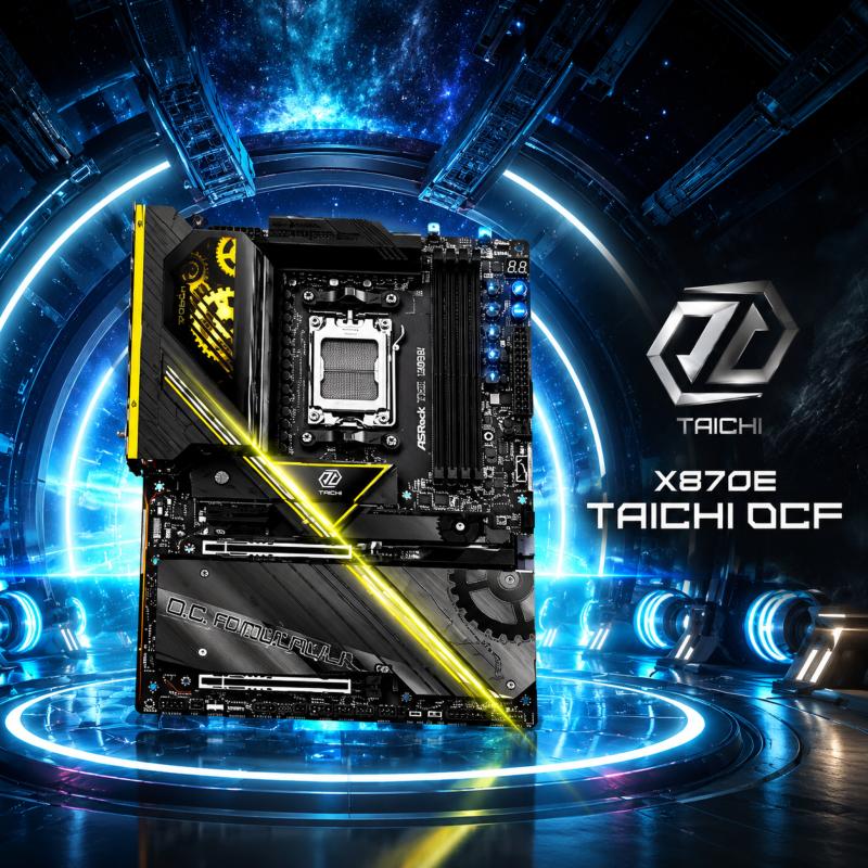 Carte mère ASRock X870E Taichi OCF ATX avec socket AMD AM5