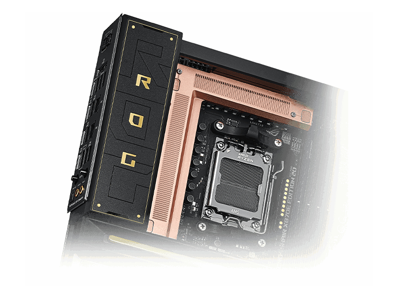 Connectique et évolutivité de la carte mère ASUS ROG