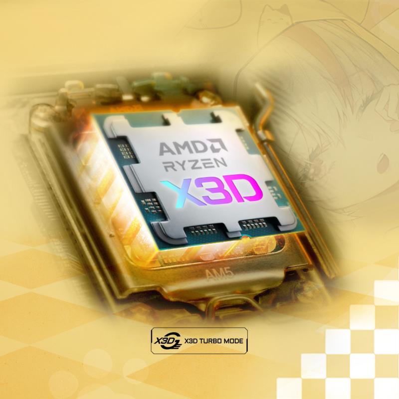 Stockage M.2 et fonctions EZ-Latch de la Gigabyte B850 AORUS ELITE-P ICE