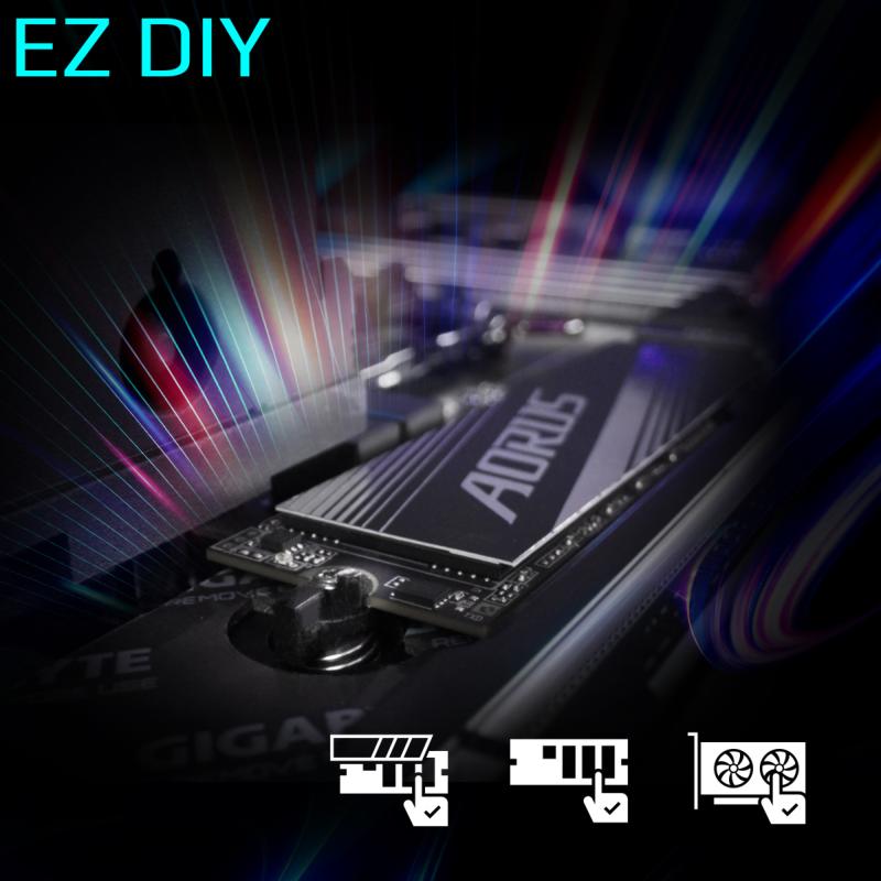 Connectivité USB4 et WiFi 7 de la Gigabyte X870E AORUS PRO X3D