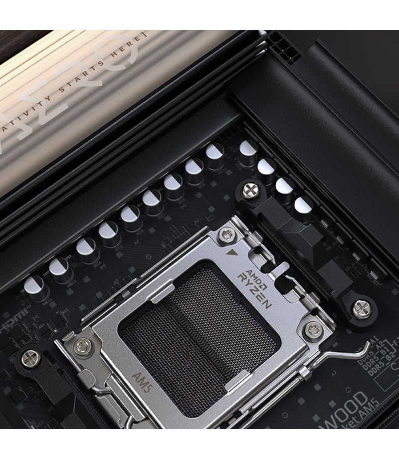 Performances AM5 Gigabyte X870E AERO X3D DARK WOOD
