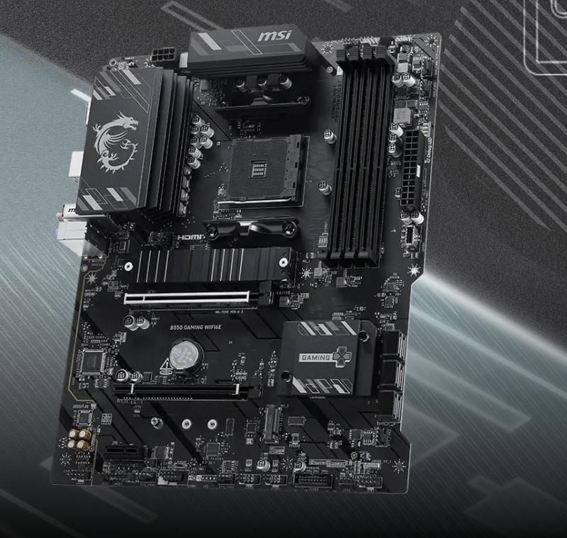 Carte mère ATX MSI B550 GAMING socket AMD AM4