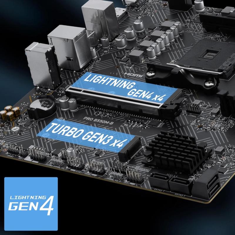 Performances MSI PRO B550M-B