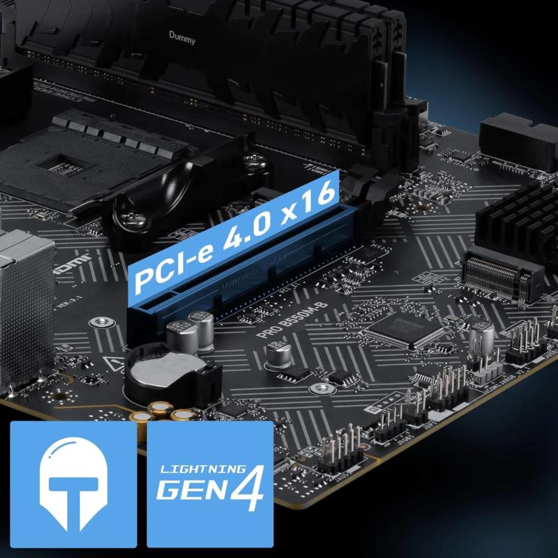 Fonctionnalités MSI PRO B550M-B