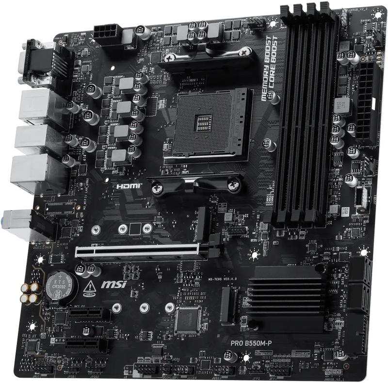 Fonctionnalités MSI PRO B550M-P