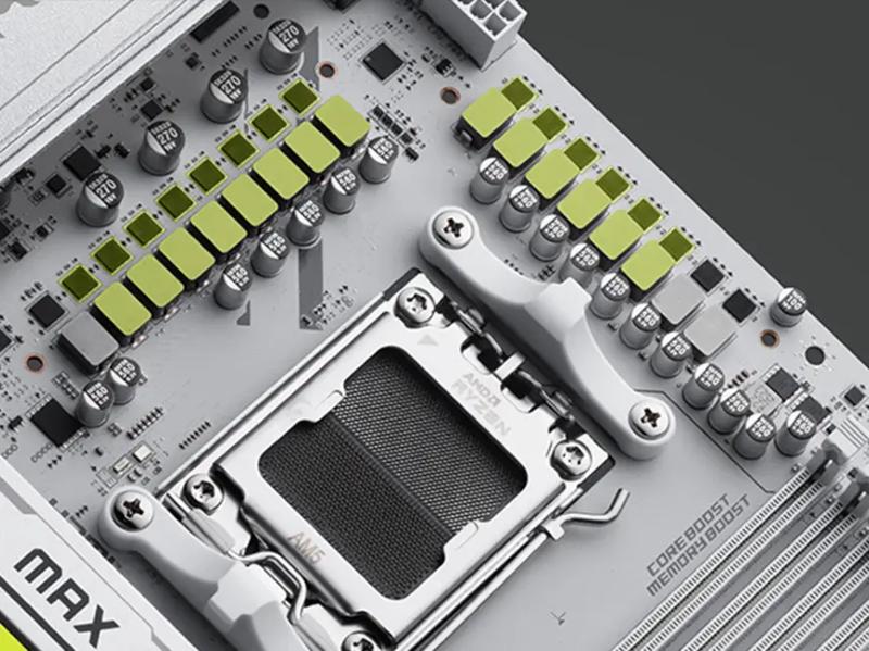 Connectique arrière MSI MAG X870E Gaming Plus Max WiFi