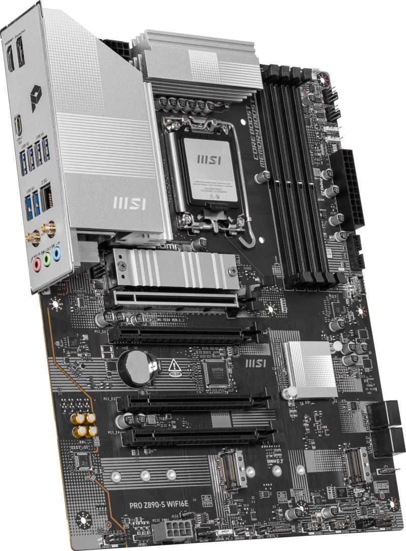 Connectique arrière MSI PRO Z890-S WIFI6E