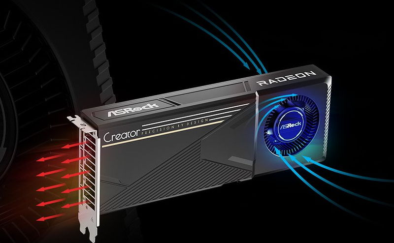 ASRock Radeon AI PRO R9700 Creator pour les charges de travail IA