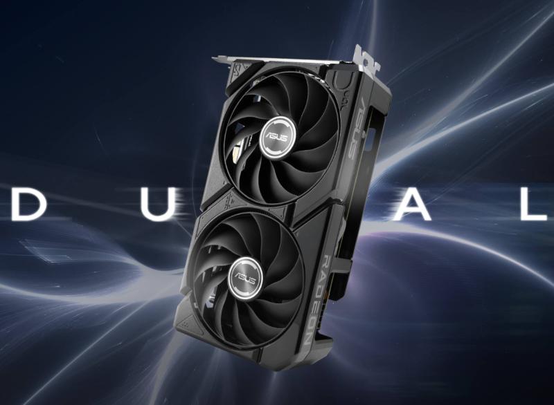Carte graphique ASUS Dual Radeon RX 9060 XT 16GB GDDR6