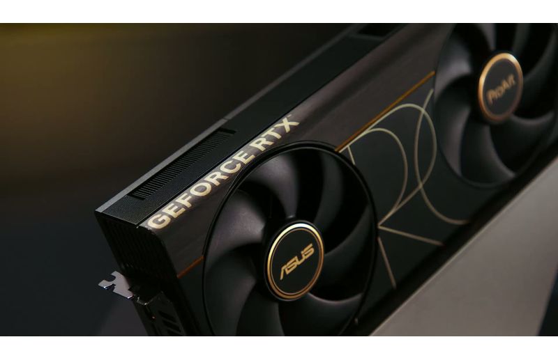 Carte graphique ASUS ProArt RTX 5090 vue globale