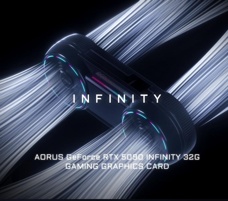 Carte graphique Gigabyte AORUS GeForce RTX 5090 INFINITY 32G
