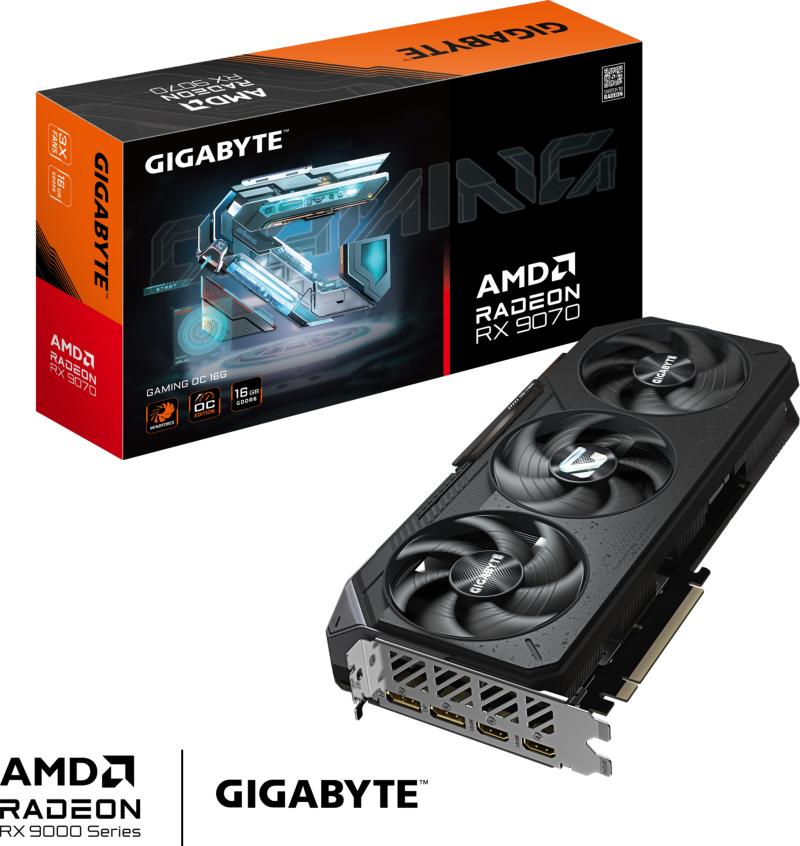 Carte graphique Gigabyte Radeon RX 9070 GAMING 16G