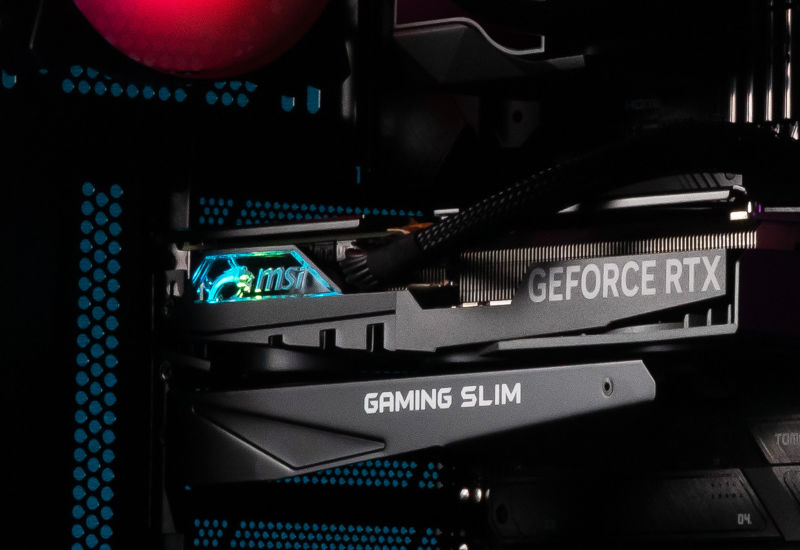 MSI GeForce RTX 4070 SUPER 12G GAMING X SLIM - Carte Graphique