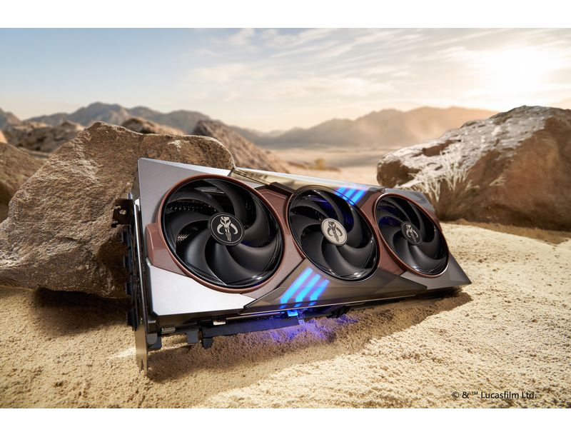 Design Star Wars MSI GeForce RTX 5080 The Mandalorian