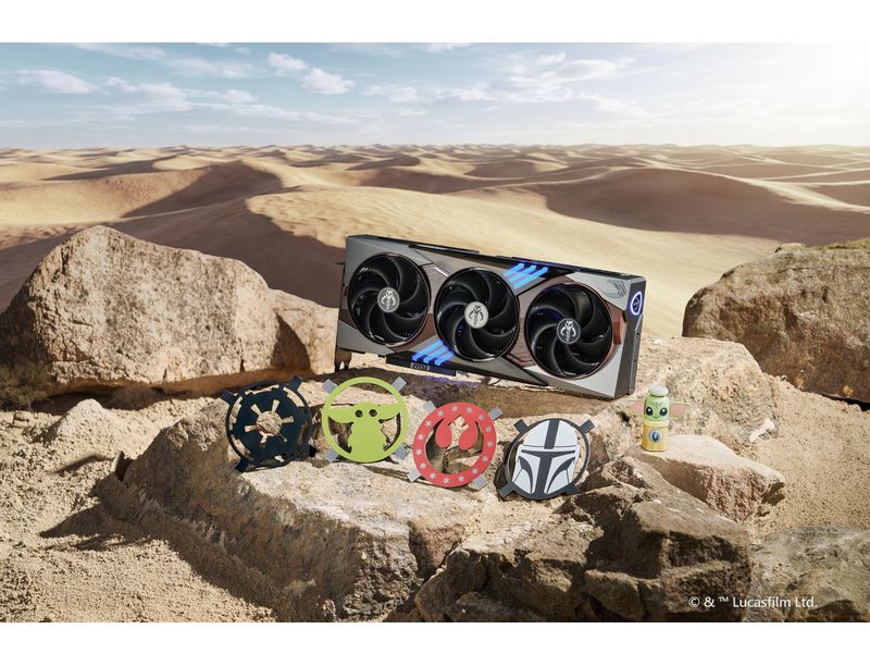 Carte graphique MSI RTX 5080 The Mandalorian and Grogu Limited Edition