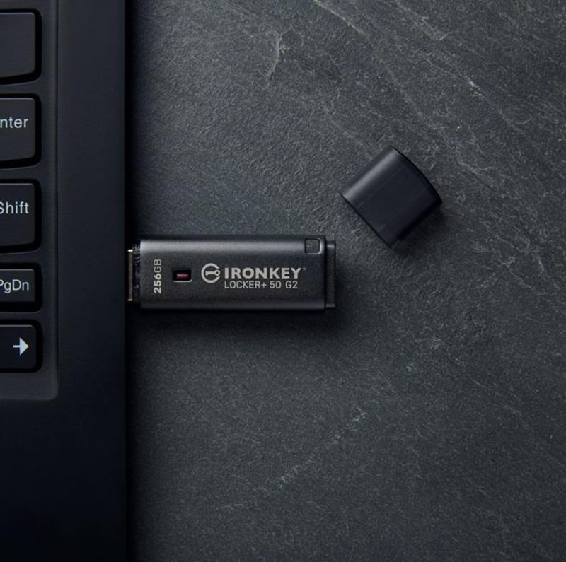 Stockage sécurisé Kingston IronKey Locker+ 50 G2