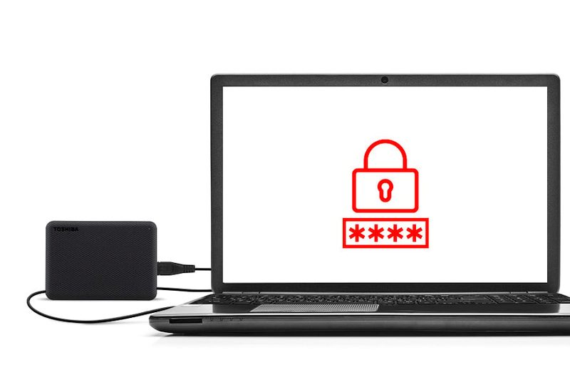 disque dur externe Toshiba Canvio Advance Rouge 1 To