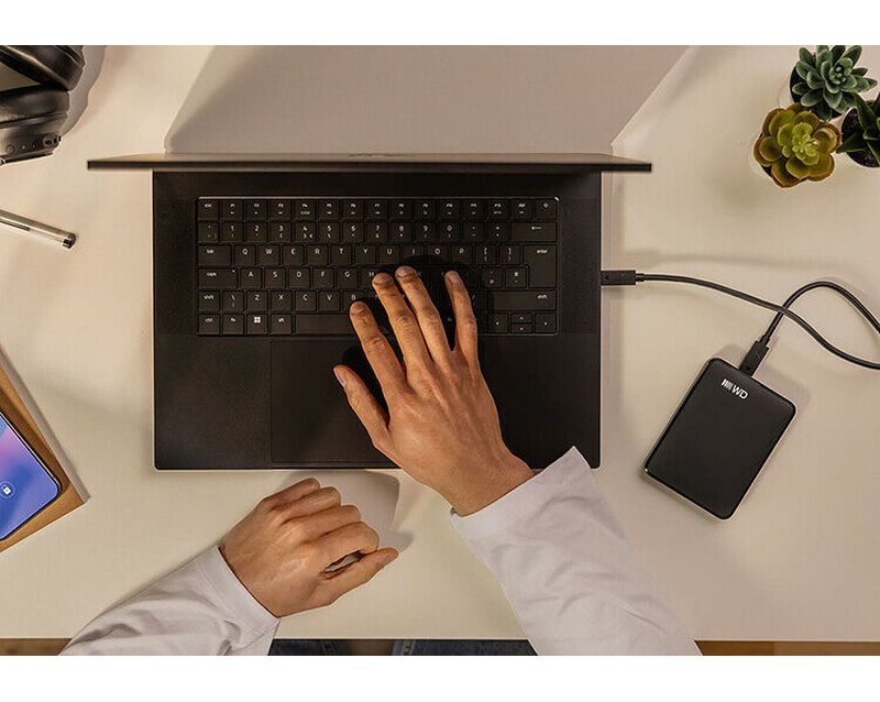 Disque dur externe WD My Passport USB-C 1 To noir