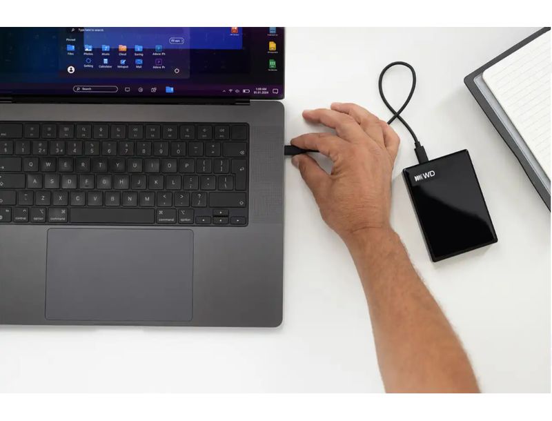 Stockage portable et protection des données avec WD My Passport USB-C