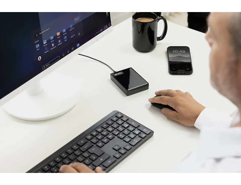 Disque dur externe WD My Passport USB-C 6 To Noir