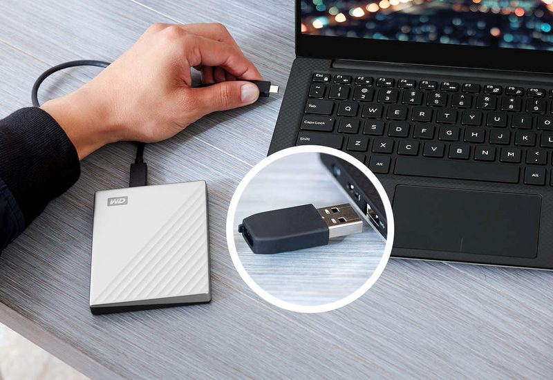 Western Digital My Passport Ultra 4 To Gris