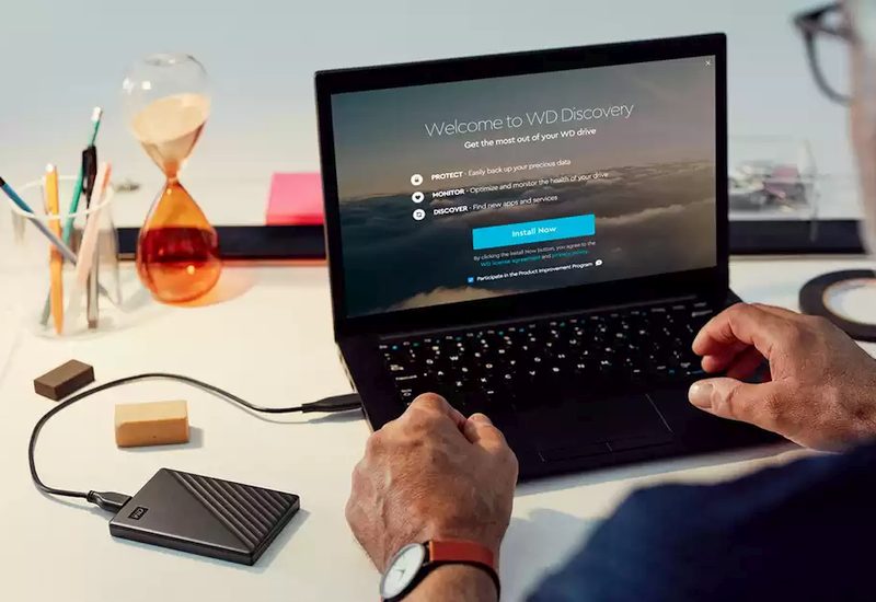 disque dur externe Western Digital My Passport 1 To Noir