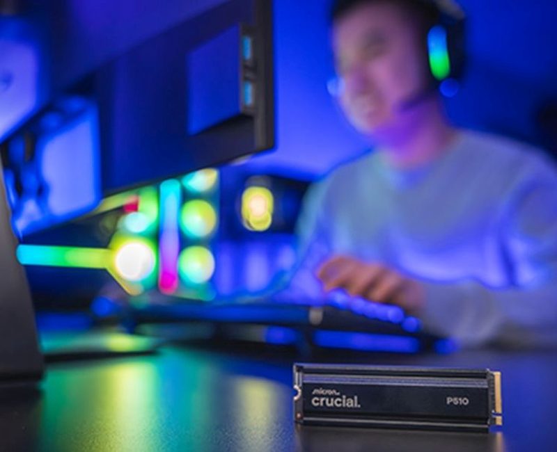 Performances Crucial P510 2 To SSD avec dissipateur