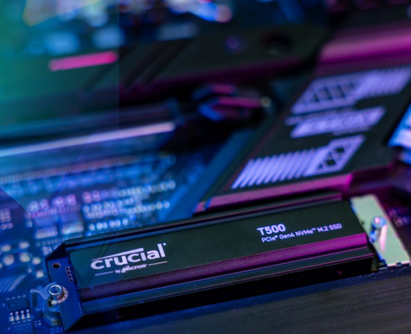 Crucial T500 2 To SSD avec dissipateur thermique NVMe PCIe 4.0