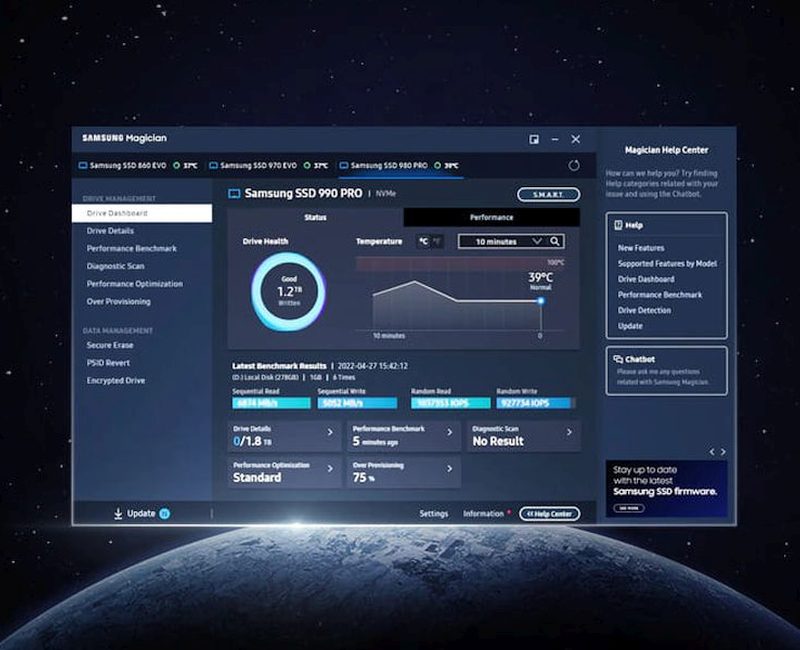 Samsung 990 PRO 1 To performance
