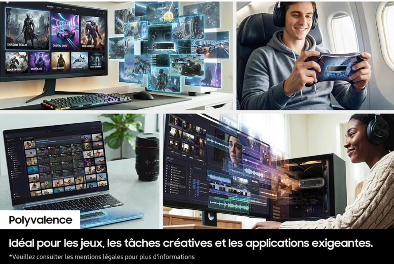 Performances PCIe 4.0 du SSD Samsung 990